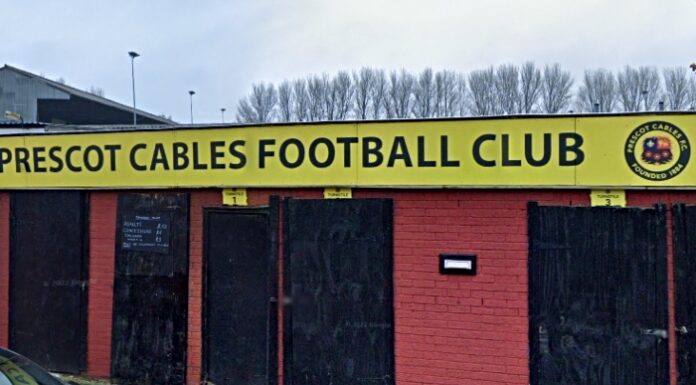 Prescot Cables FC - Joseph Russell Stadium - picture by Google Street Maps