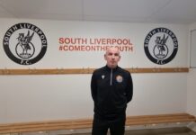South Liverpool FC manager Martin Ryman Photo by Ed Bazeley
