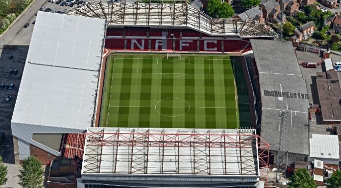 City Ground Nottingham Forest - Alamy Images under agreed licence