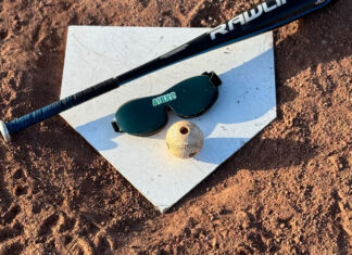 Blind Baseball equipment (Courtesy of David Parfett)