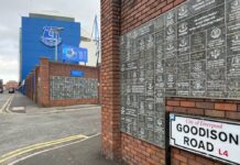 Goodison Park. Photo taken by Holly Crebbin.