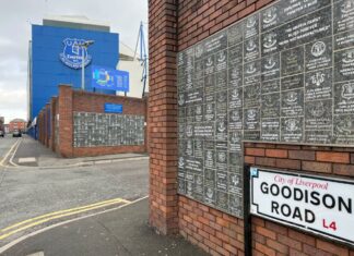 Goodison Park. Photo taken by Holly Crebbin.