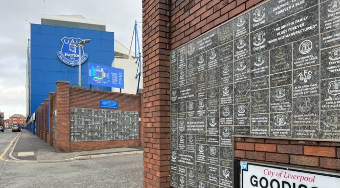 Goodison Park. Photo taken by Holly Crebbin.