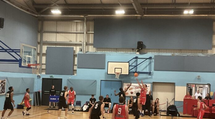 Liverpool Basketball Club hosted Bristol Basketball United. Pic by Rita Casciello