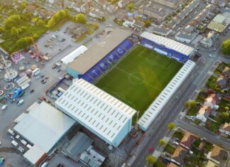 Prenton park. Photo by Phil Kiel on Unsplash