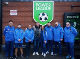 Liverpool Homeless FC with Jamie Carragher - image courtesy of Keith Heckingbottom