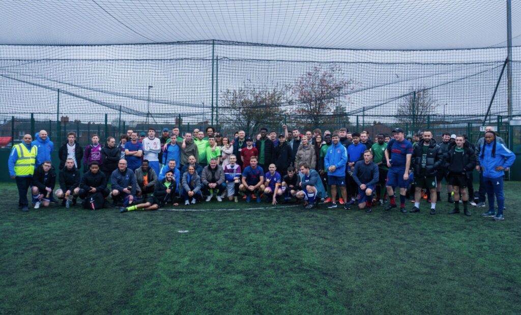 Liverpool Homeless FC session photo - image courtesy of Keith Heckingbottom