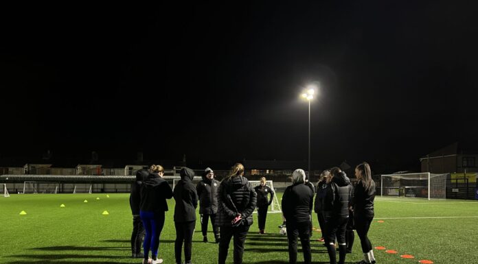 Marine FC Training session. Pic by Rita Casciello