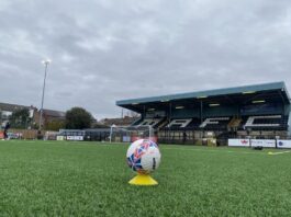 Marine AFC's Rossett Park by Kevin Bannon