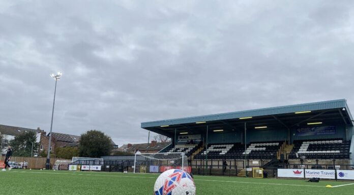 Marine AFC's Rossett Park by Kevin Bannon