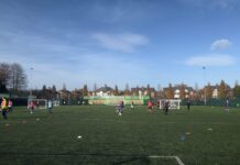 St Helens Walking Football in action, photo taken by Luke Harris