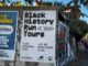 2Step Collective black history run tour poster. Photo by Holly Crebbin