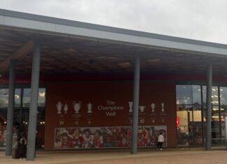 The Anfield Retail Store hosted Hits Radio this morning as part of the Mission Christmas fundraising scheme. Pic by Joe Matthews