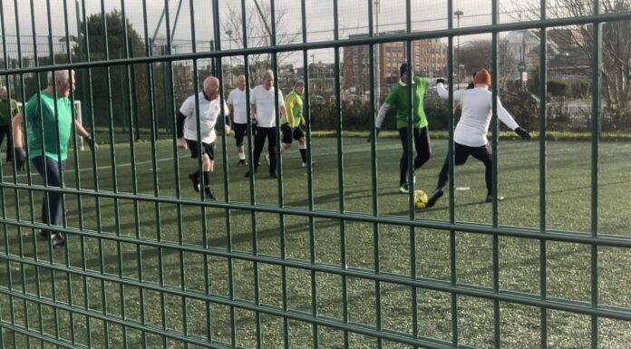 Southport FC walking football in action, Photo taken by Luke Harris