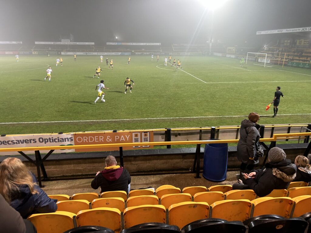 southport vs bamber bridge by Joe Durrans