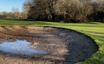 Bunker at Ellesmere Port Golf Club- by Joe Lumley