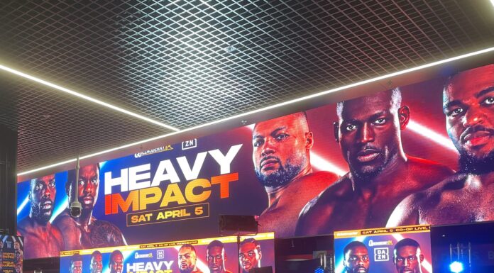 Heavy Impact fight card press conference