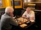 Two players at Liverpool Chess Club