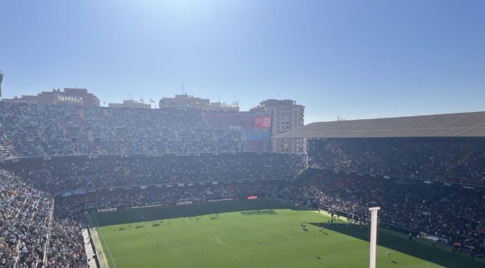 Valencia's Mestalla Stadium, photo taken by Henry Eccles