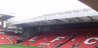 The Spion Kop at Anfield