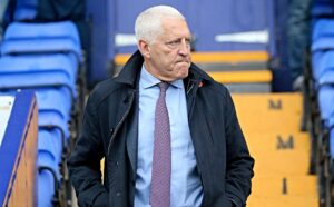 Mark Palios Tranmere Rovers chairman - Alamy Images licence