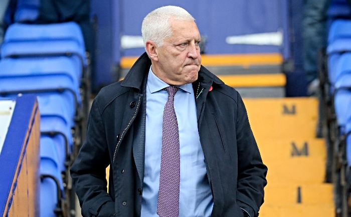 Mark Palios Tranmere Rovers chairman - Alamy Images licence