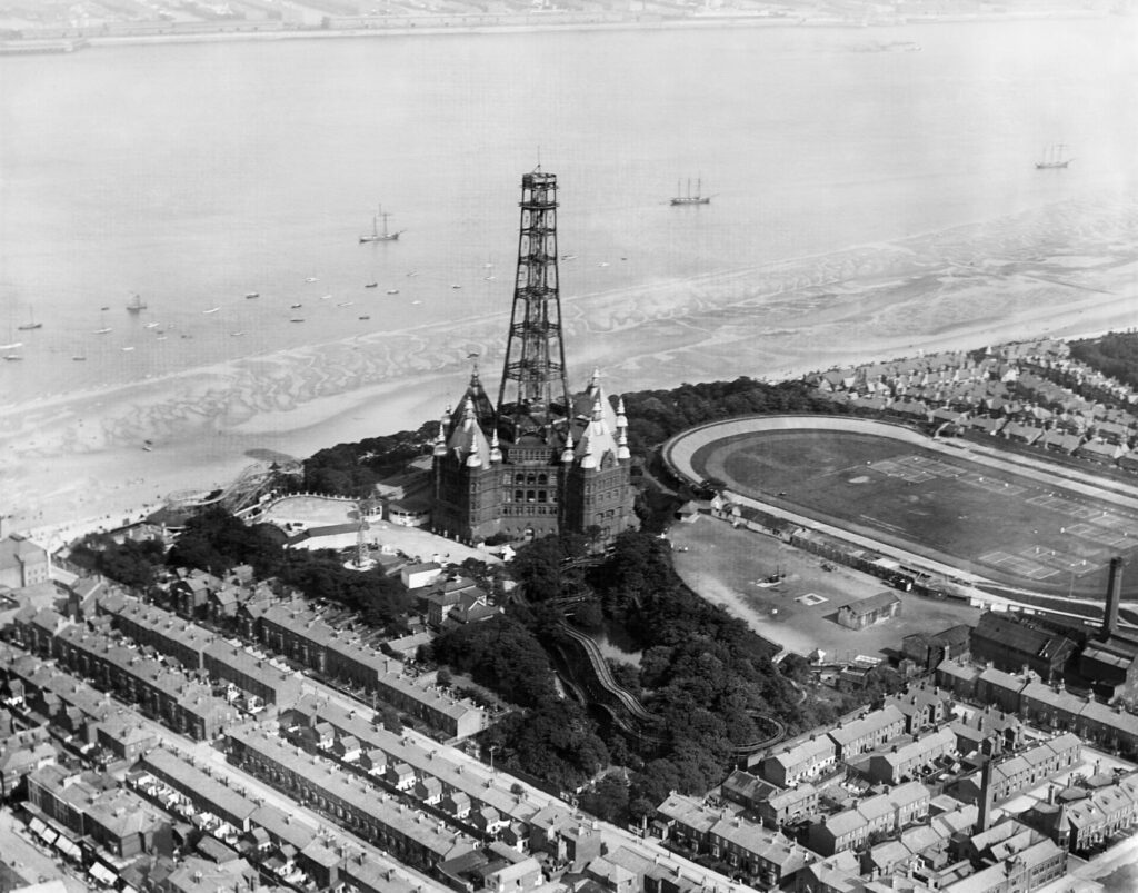 Tower Grounds, the now demolished home of New Brighton Tower AFC.