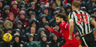 Mo Salah and Dan Burn