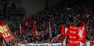 Stop exploiting loyalty banner as part of supporter protests at Anfield.