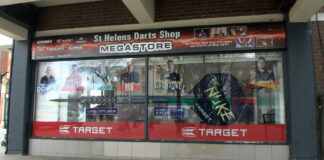 St Helens Darts Megastore by Benjamin Humphris