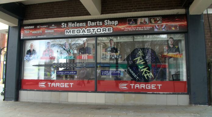 St. Helens Darts Megastore opens after ‘Luke Littler effect’ St Helens Darts Megastore by Benjamin Humphris