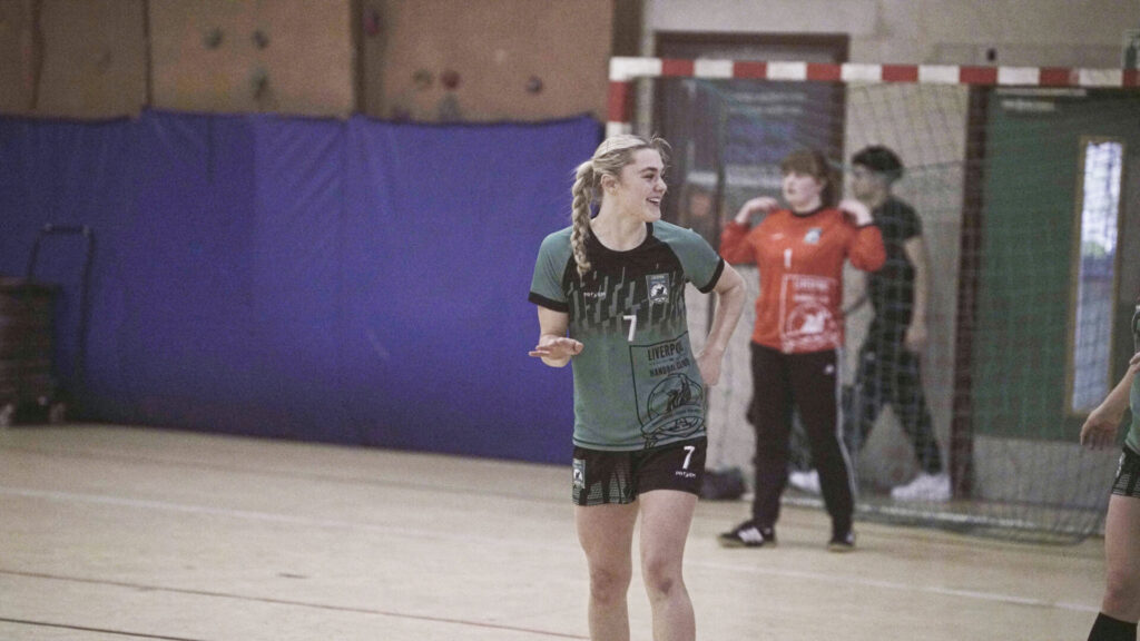 Liverpool Handball Club Women's player Madison Baycroft