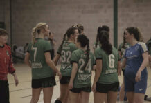 Liverpool Handball Club after their win over Oxford