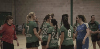 Liverpool Handball Club after their win over Oxford