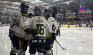 Widnes Players Andrew Hopkins, Dani Haid, and Michael Gilbert. Image by Kea Gerike