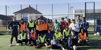 Wirral Change asylum seeker and refugee football group. Image by Jack Burgess