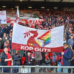 The Kop Outs at Anfield, image from Paul Amann