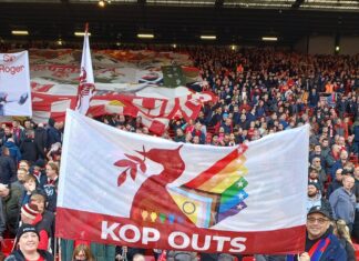 The Kop Outs at Anfield, image from Paul Amann