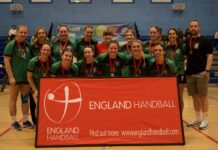 Liverpool Handball Club women finished second in the National Cup