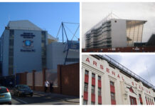 Goodison Park, Maine Road, and Highbury