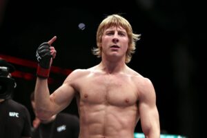 Paddy Pimblett celebrate victory in the Lightweight bout against Kazula Vargas at The O2, London. Picture date: Saturday March 19, 2022. Pic under agreed Alamy Licence