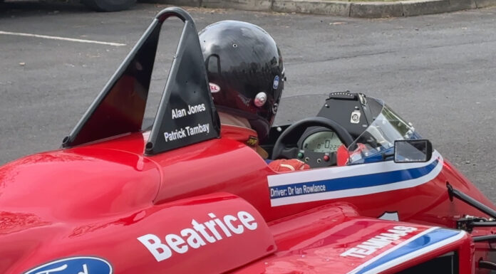 F1 at Aintree: 1980s F1 car prepares for Silverstone exhibition Aintree