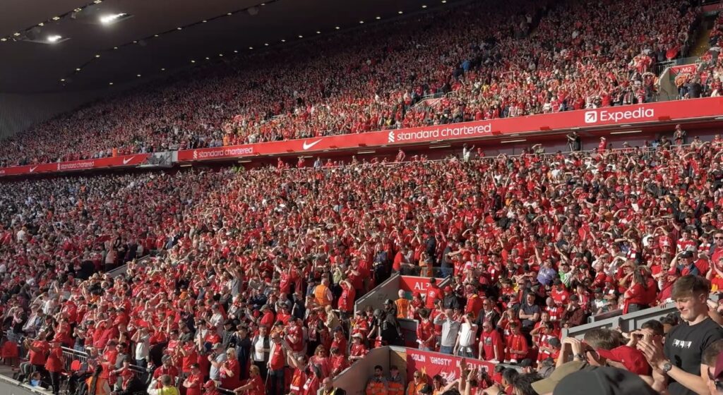 Lower Anfield Road vs Spurs 27/04/25 by Daniel Moffat