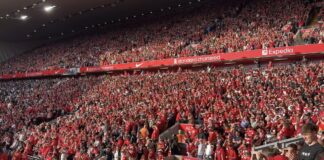 Lower Anfield Road vs Spurs 27/04/25 by Daniel Moffat
