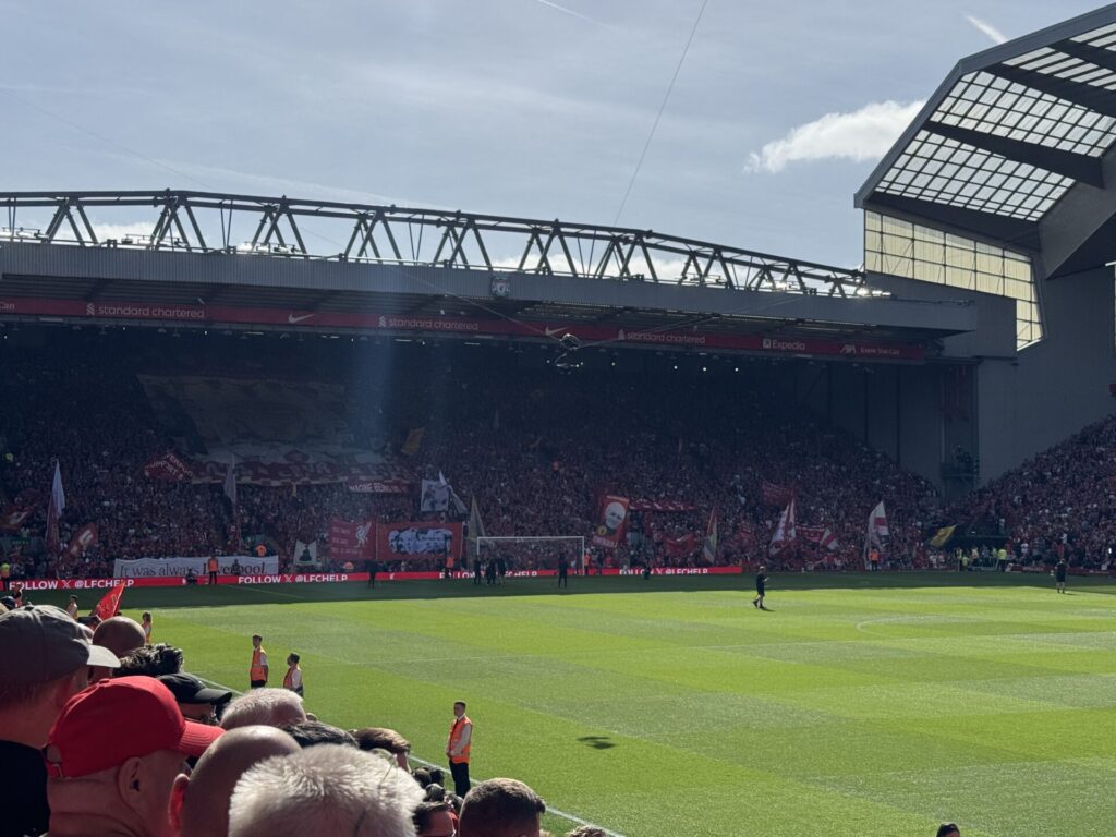 The Kop vs Spurs 27/04/25 by Daniel Moffat