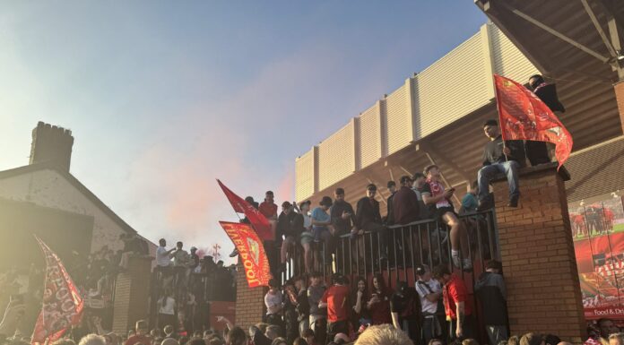 Liverpool fans celebrate Premier League title win by Daniel Moffat