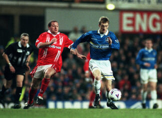 Tony Grant and Paul Gascoigne