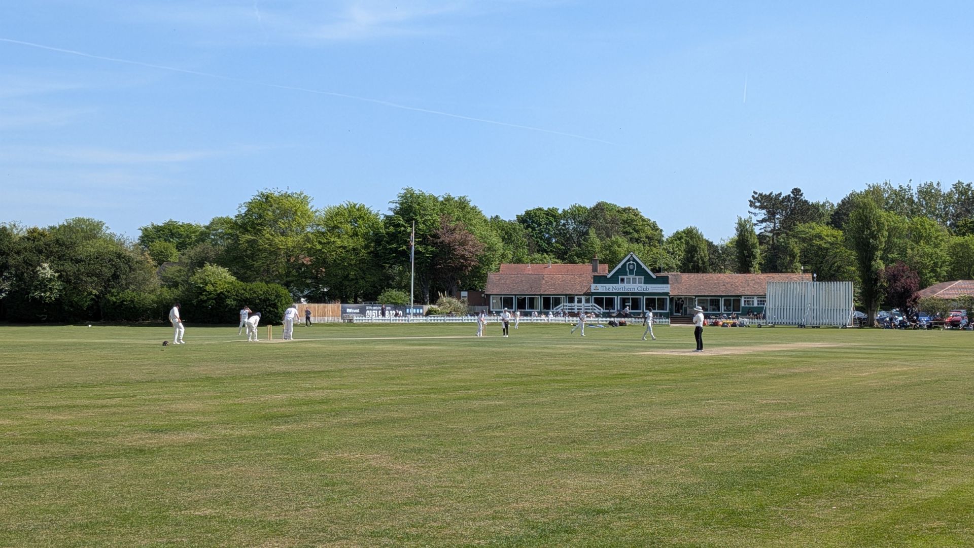 General view of Lancashire 2nd XI in action at Northern CC