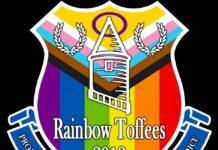 Rainbow Toffees logo courtesy of Paul Hession