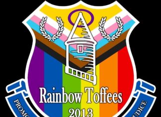 Rainbow Toffees logo courtesy of Paul Hession